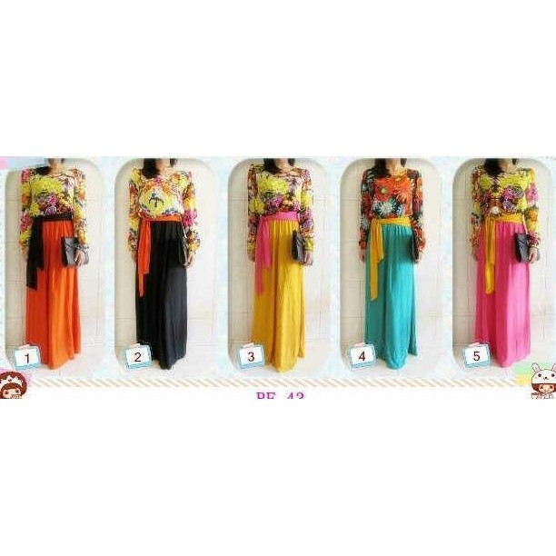 Gamis Muslim Satin Modern