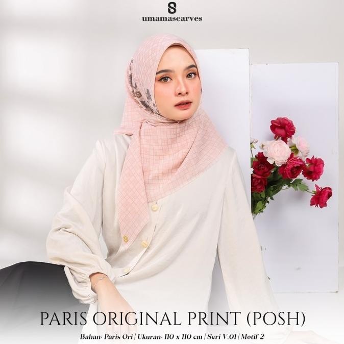 Umama Scarves - Paris Original Print (Posh) I