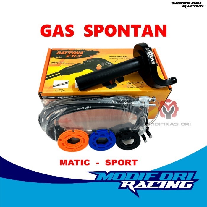 Baru DAYTONA GAS KONTAN CB 150 R RX KING SCORPIO VERZA CBR GAS SPONTAN