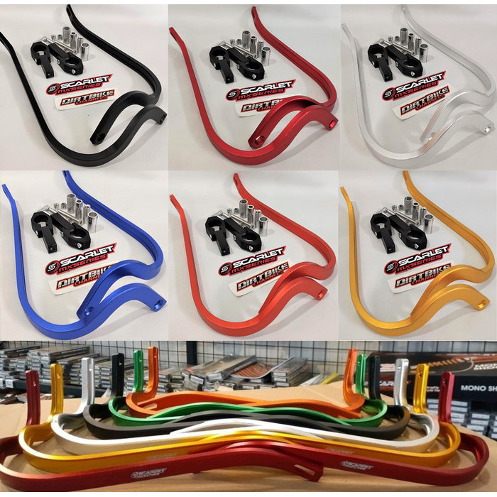 Baru HANDGUARD SCARLET HANDGUARD TULANG SCARLET RACING SUPERMOTO TRAIL