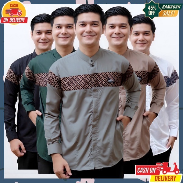 Kmja Modern Peria Kemeja Bsju Laki2 Remaja Bj Coco Bju Jumbo Lebaran Terbaru 2024 Pria Naju Kokko 20