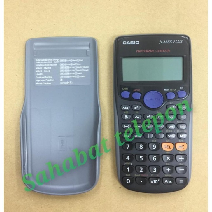 

Kalkulator Scientific Casio Fx-82Es Plus- Bk(Original)