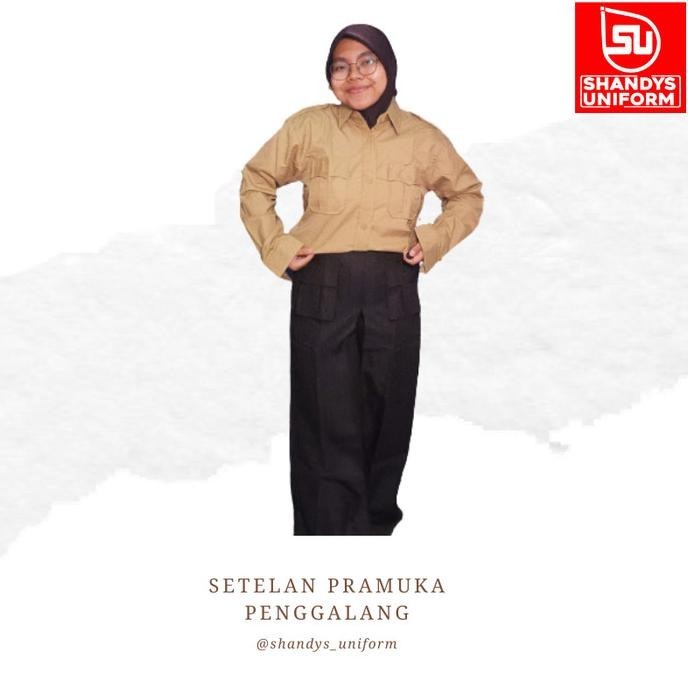 Seragam Sekolah Sd / Baju Pramuka Penggalang / Seragam Pramuka Sd