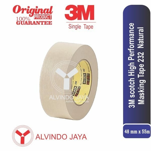 

3M Masking Tape 232 48Mm X 55