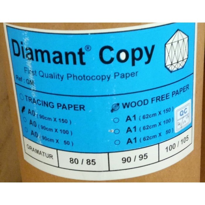 

Kertas Plotter A0 150M Diamant