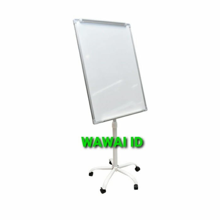 

Papan Tulis / Whiteboard / Odi Flipchart Dengan Roda 70X100Cm