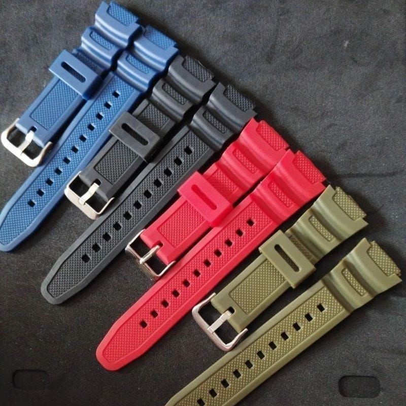Strap Tali Jam Tangan Casio AE-1300H AE-1400H AE-1300WH AE-1400WH AE1300WH AE1400H Free pen
