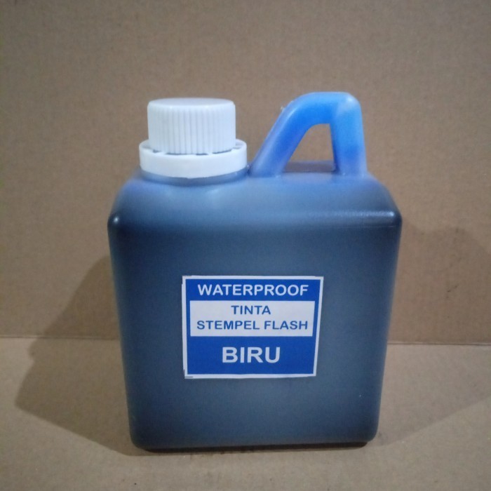 

Tinta Stempel Flash Waterproof /Permanen 500 Ml Untuk Bahan Kertas