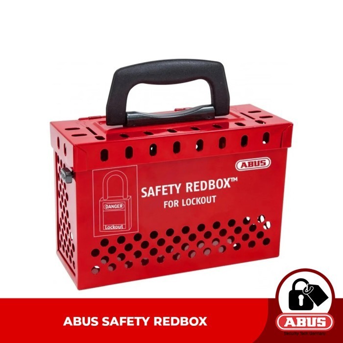 

Lockout Box Abus B835 Redbox Loto Safety Box