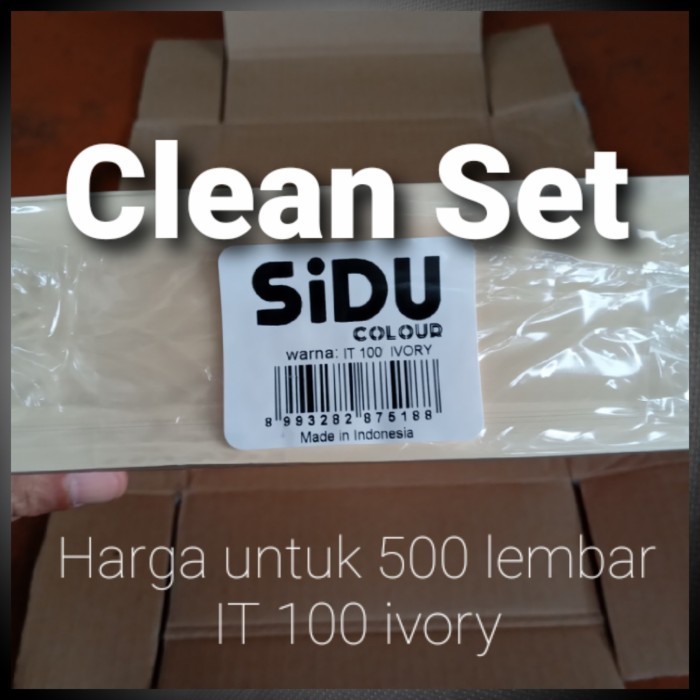 

Kertas Hvs Warna Sidu A4 80 Gram It 100 Ivory