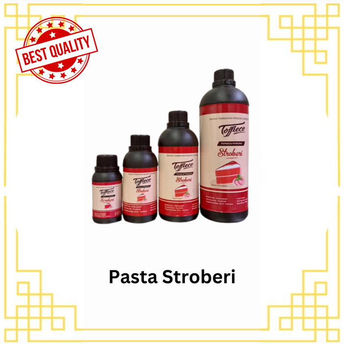 

Pasta Dan Perisa Toffieco Stroberi 250 Gram