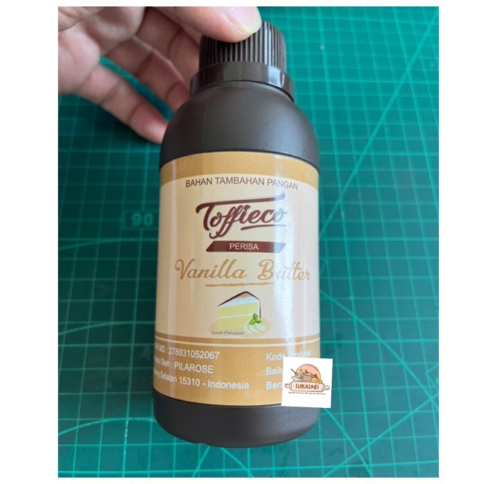 

Toffieco Pasta Vanilla Butter 250Gr Paste Perisa Vanila