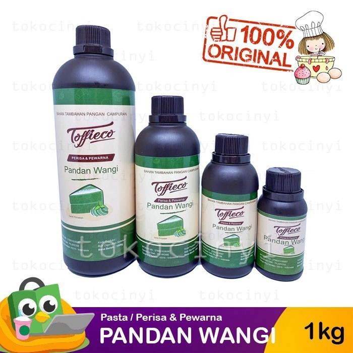 

Toffieco Pasta Perisa & Pewarna - Pandan Wangi 1 Kg