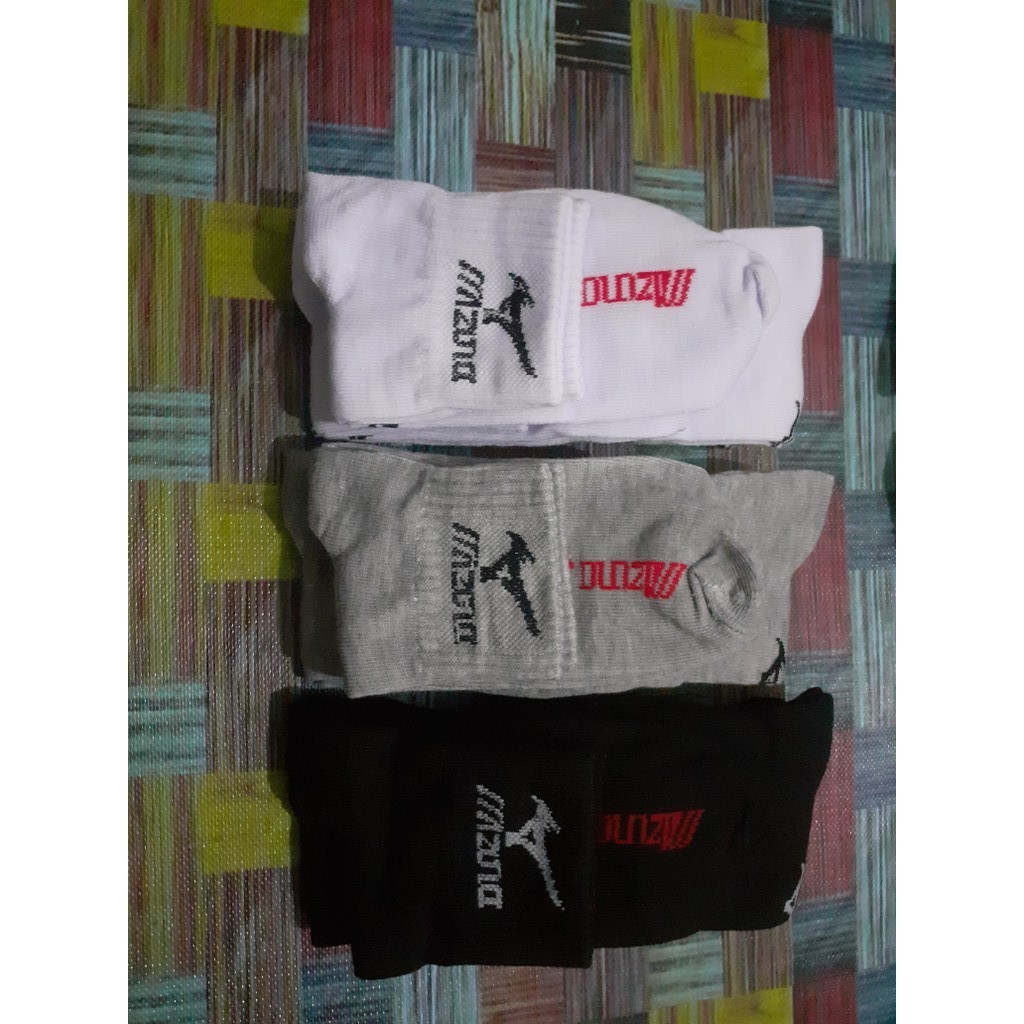 Kaos Kaki Mizuno Olahraga Voli Premium Tebal Lusinan