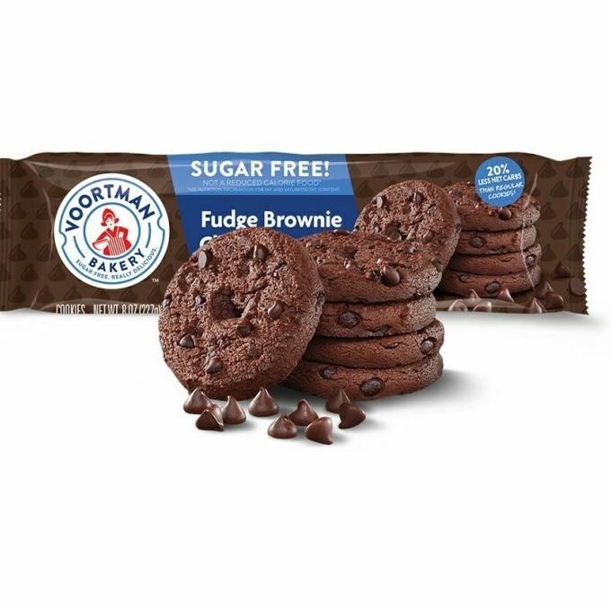 

VOORTMAN Sugar Free Cookies Fudge Chocolate Chip 227gr P52A