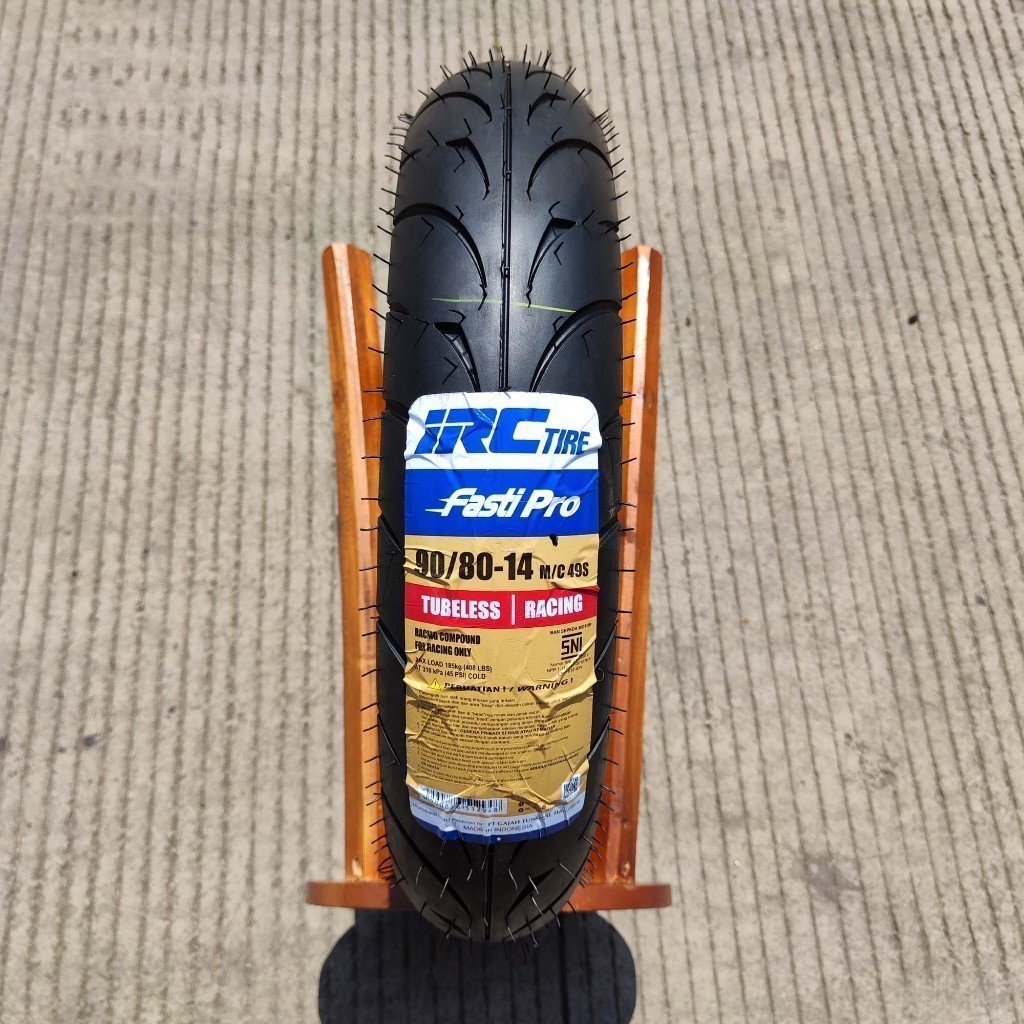 JAGAT Ban racing matic IRC Fasti Pro 90 80 14 tubeless beat mio vario
