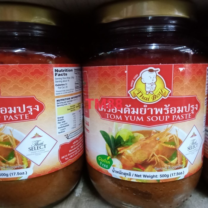 

Thai Boy Instant Tom Yum Soup Paste/Bumbu Rasa Tom Yam