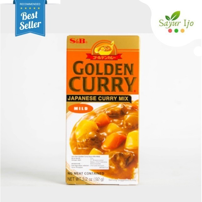 

S&B Golden Curry Japanese Curry X Ld 92 Gram Bumbu Kari Instant
