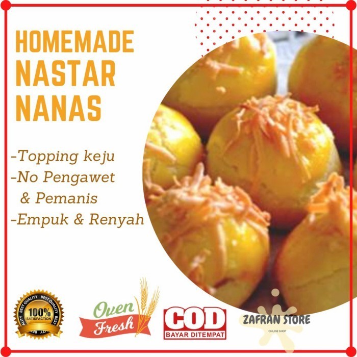 

Nastar Nanas Wijsman 500 Gram Kue Kering Mastar Lembut Isi 500 Gram