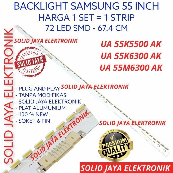 BACKLIGHT LED SAMSUNG 55 INC UA55K5500AK UA55K6300AK UA55M6300AK BL TV