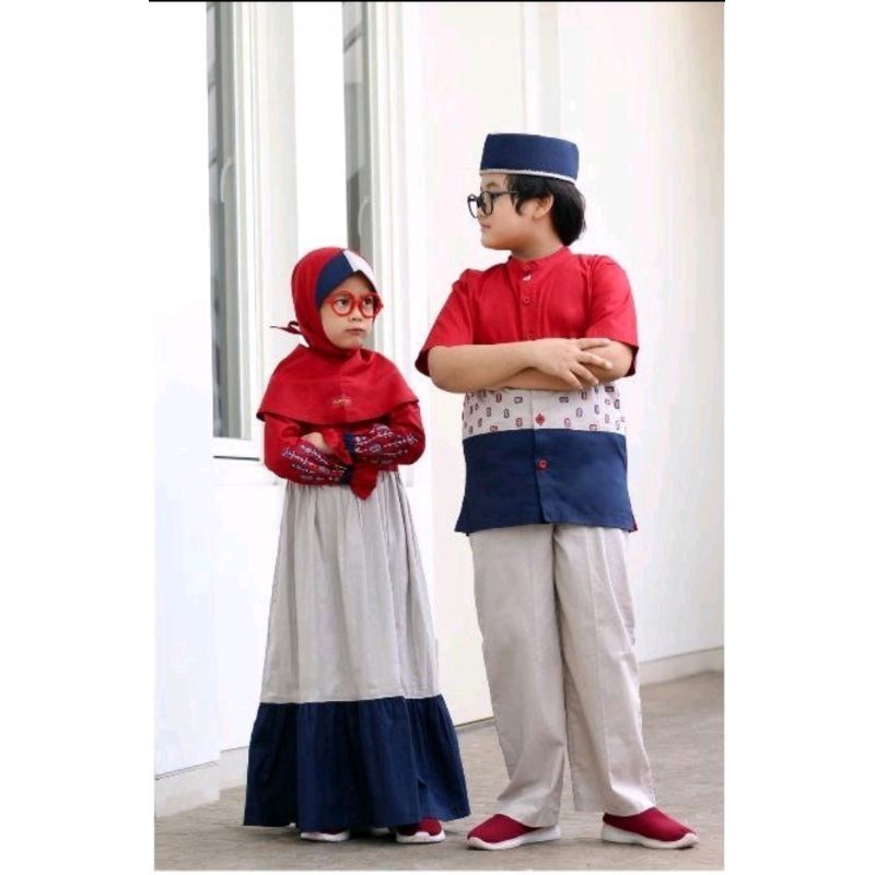 Gamis dan Koko anak //baju muslim by Rumah Dannis