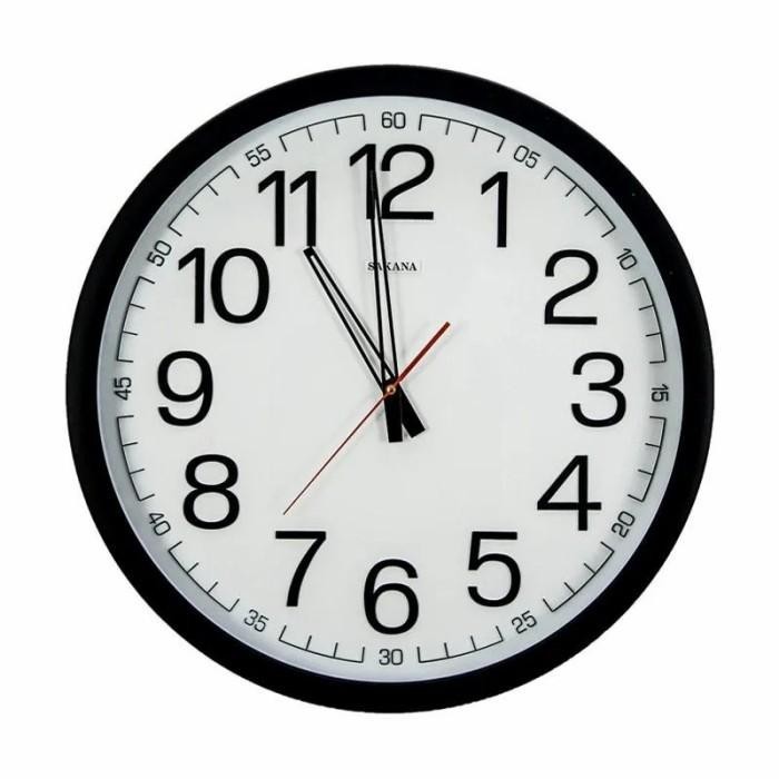JAM DINDING SAKANA UKURAN SANGAT BESAR 50CM ORIGINAL