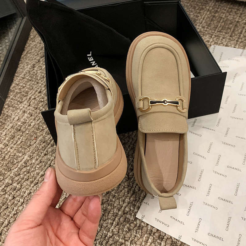 Sepatu Pantofel Retro Tods Wanita, Kasut Pump Kasual Non Slip Sol Lembut untuk Perempuan