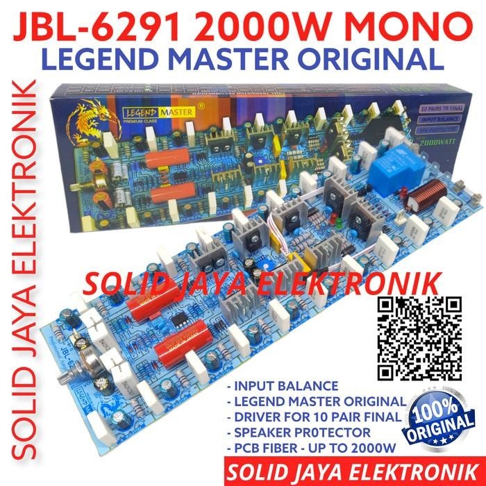KIT POWER JBL 6291 JBL-6291 JBL6291 AMPLIFIER 1500W LEGEND MASTER