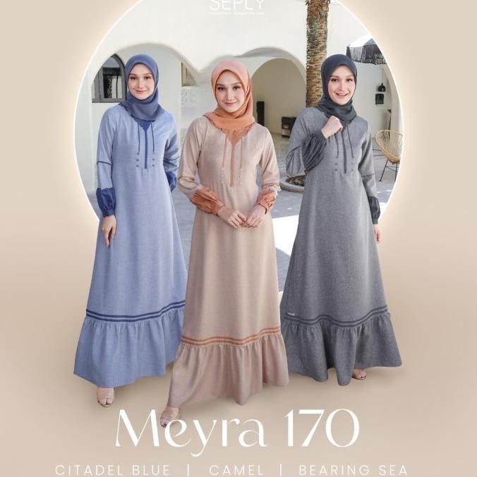 Sale Now Gamis Seply Meyra 170 Berkualitas
