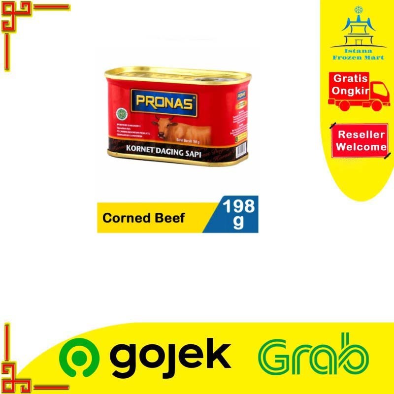 

Corned Beef PRONAS Kornet Daging Sapi 198 GR