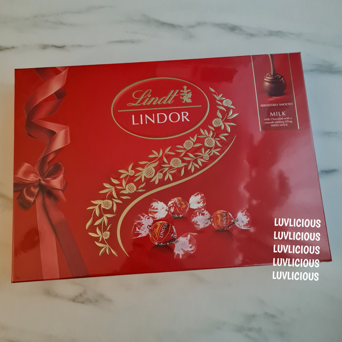 

LINDT LINDOR MILK CHOTE GIFT BOX COKLAT COKELAT SUSU