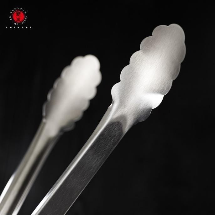 Shinsei Shin Bbq Tongs Capit Makanan Panjang 30Cm