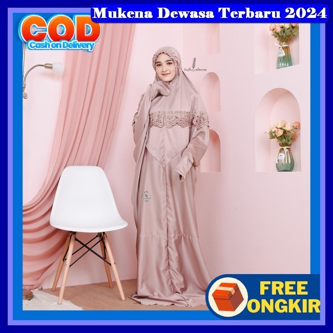 Mukena Perlengkapan Sholat Mukenza Mykena Fashion Wanita Terbaru Import Muknah Rayon Premium Terbaru