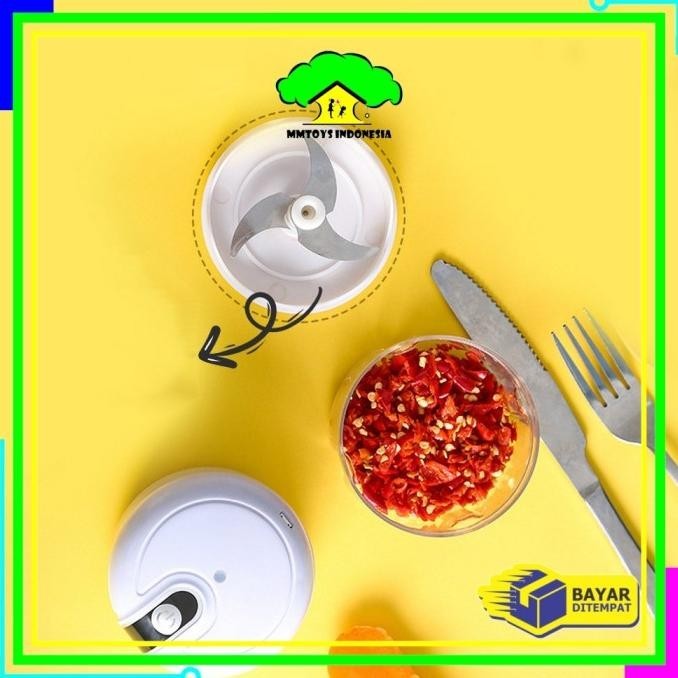 Mi-C454 Usb Mini Chopper Blender Bumbu Portable Mini Cooper Blander Mi