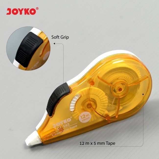 

Tipe x kertas Joyko CT-562 - Correction tape