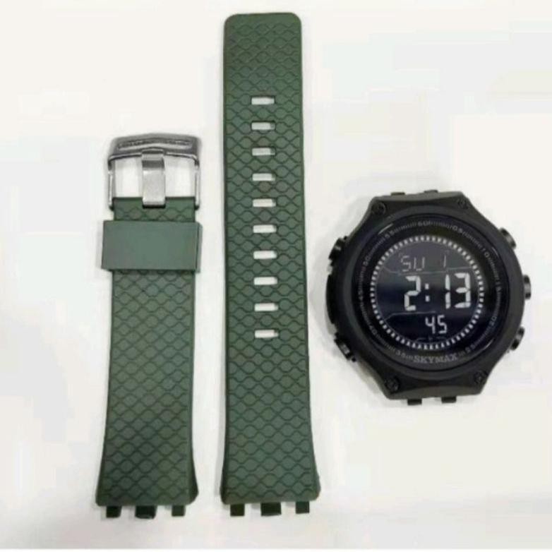 Baru Tali Jam Tangan Pria Seri 1810G  Strap Skymax Ori Bisa Cod