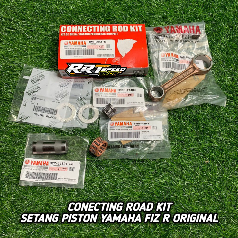 Connecting Rod Set Stang Seher Piston F1ZR Force 1 ZR Alfa Original Yamaha INDONESI 4WH-E1650-00 JAP