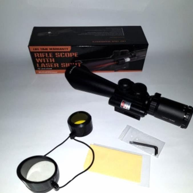 Teleskop Senapan Rifle Scope M8 Ls3.5-10X40E