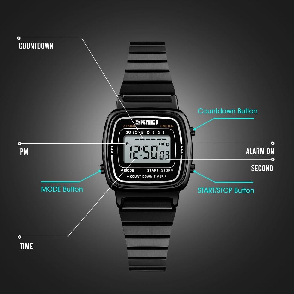 Ramadhan Sale Jam Tangan Rantai Wanita Skmei 1901 Jam Tangan Skmei Wanita Jam Skmei Wanita Jam Tanga