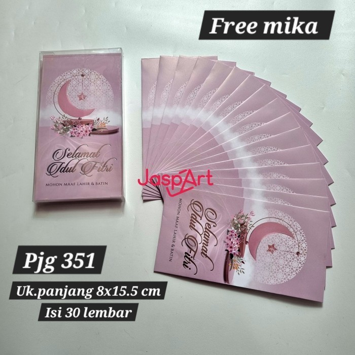 

Limited! AMPLOP PANJANG BESAR / ANGPAO LEBARAN HARI RAYA IDUL FITRI - pjg351_isi_30 New