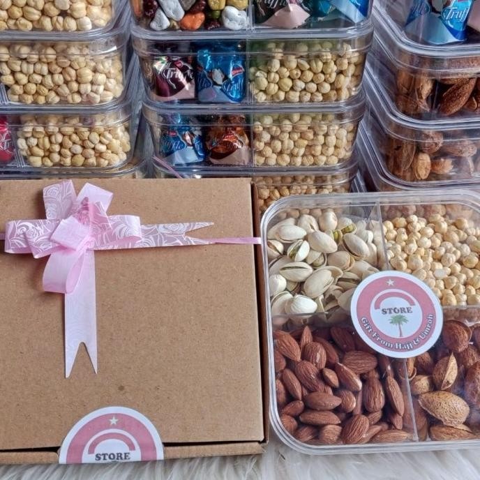 

PAKET HAMPERS 4 SEKAT MIX NUTS OLEH HAJI dan UMROH