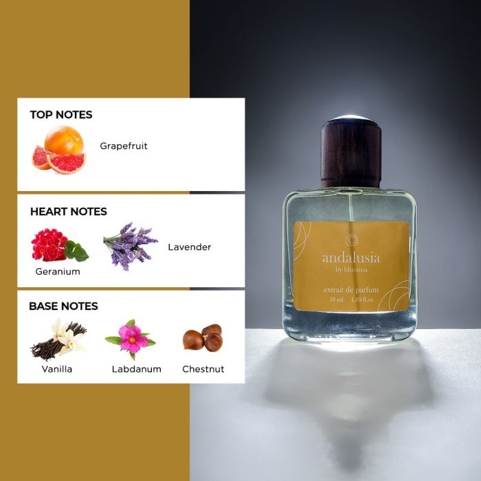 Bhirama Parfum Pria Andalusia Extrait De Parfum