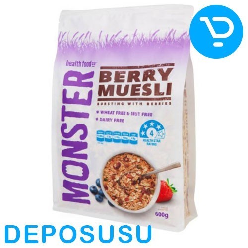 

Muesli Monster-Berry Muesli 600Gr