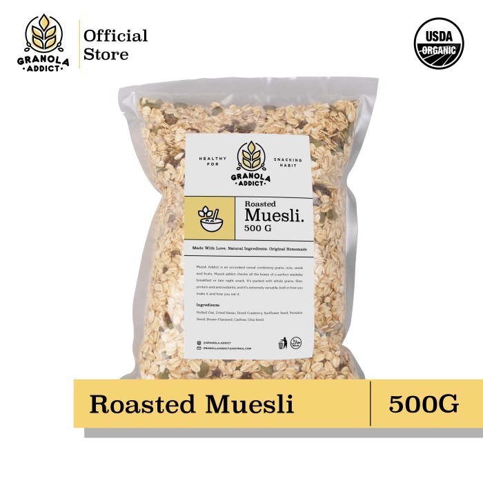 

Roasted Muesli Fruit & Seed 500G - By Granola Addict