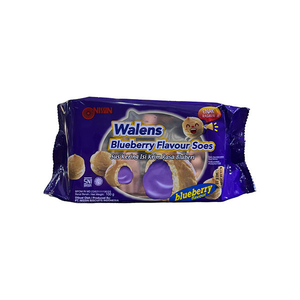 

NISSIN WALENS BLUEBERRY CREAM 100G