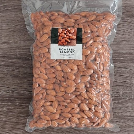 

Roasted Almond Kacang Almond Panggang 1Kg