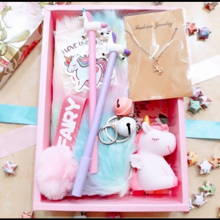 

Pastel Unicorn Premium Gift Hampers Kado Hadiah