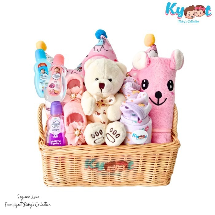 

Kyoot Ready / Hampers Baby Girl/ Kado Lahiran / Hadiah Bayi Murah