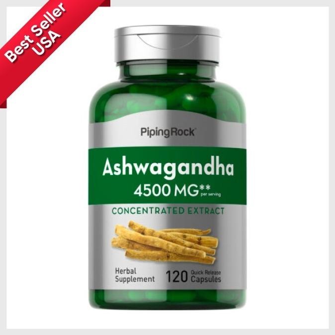 NEW- Ashwagandha 4500mg 120 tabs - Asli 100% Ori merek pipin SALE