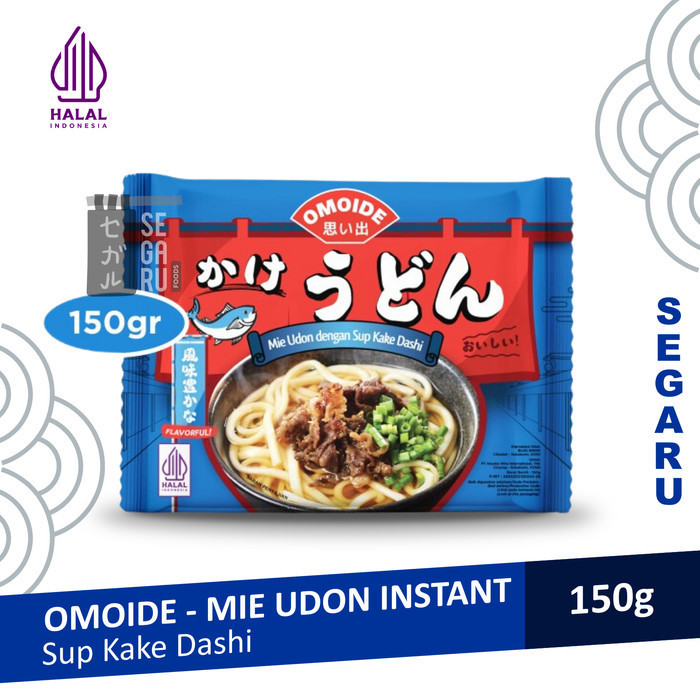 

Omoide Kake Udon E Instant Kuah Kake Dashi 150 Gram